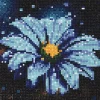 Panduro Hobby Diamond painting – 20×20 cm stort motiv med en ljuvligt blå prästkrage | Diamond Painting