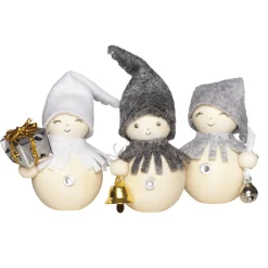 Panduro Hobby DIY-kit Blingy Xmas Elves, julpyssel med 6 gnistrande alver. Längd 5–8 cm