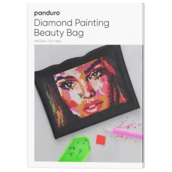 Panduro Hobby DIY-kit Diamond Painting, pärla en necessär! 21,5×15,5 cm, tillverkad av fuskläder