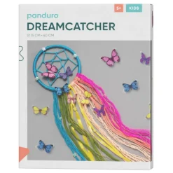 Panduro Hobby DIY-kit Drömfångare, bind & pyssla en vacker dekoration som vaktar drömmar! | Barn Året Om