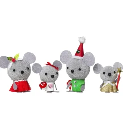 Panduro Hobby DIY-kit Fluffy Mouse Family | Materialsatser
