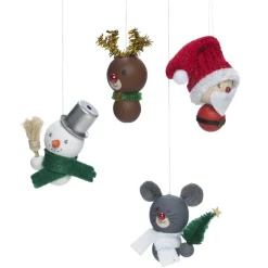 Panduro Hobby DIY-kit Holiday Cheer Chums – 4 kompisar som vill fira jul med dig!