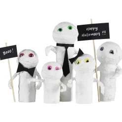 Barn Panduro Hobby DIY-kit Mumiefamiljen, ett fasansfullt roligt halloween-pyssel