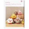 Panduro Hobby DIY-kit Needle Felting Chicks, påskpyssla 6 kycklingar med nålfiltning!