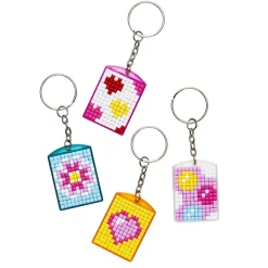 Barn Pixel Hobby DIY-Kit pixel-nyckelringar – Love edition!
