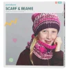 Barn Panduro Hobby DIY-Kit Scarf & Beanie, allt för att virka en varm beanie-mössa och scarf