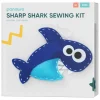 Barn Panduro Hobby DIY-kit Sharp Shark – sy en gosig haj av filt! Längd ca 20 cm