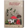 Panduro Hobby DIY-kit Skapa pappersblommor och vintergrönska av kräppapper | Crepepapper