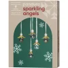 Panduro Hobby DIY-kit Sparkling Angels – pyssla 9 vackert gnistrande änglar. L. 3 cm | Övriga Satser