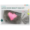 Panduro Hobby DIY-kit väv en hjärtprydd väska med fluffig rya! | Barn Året Om