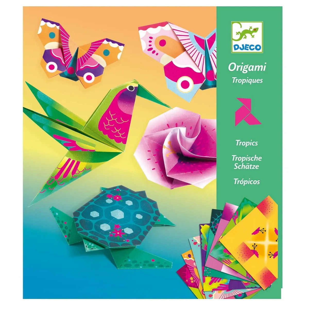 Djeco origami tropics | Barn Året Om