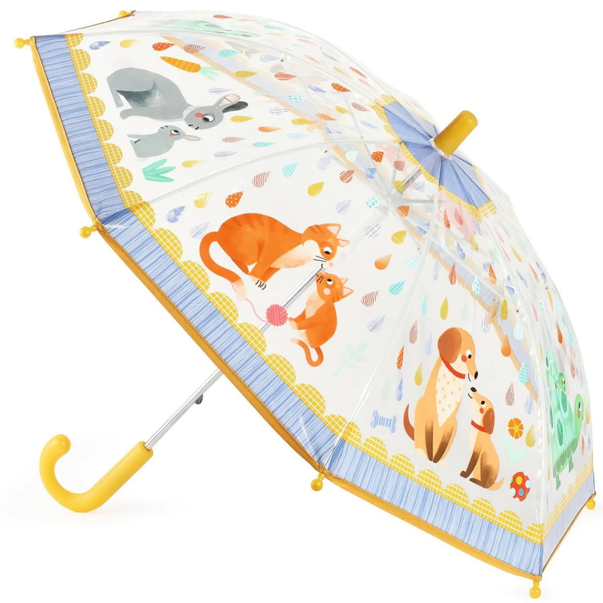 Barn Djeco paraply: Mom and Baby – söta djurmammor med sina ungar
