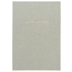 Panduro Hobby Dotted Journal A5 (148×210 mm) med tygomslag och öppen rygg, 80 prickiga ark, 100 g/m²