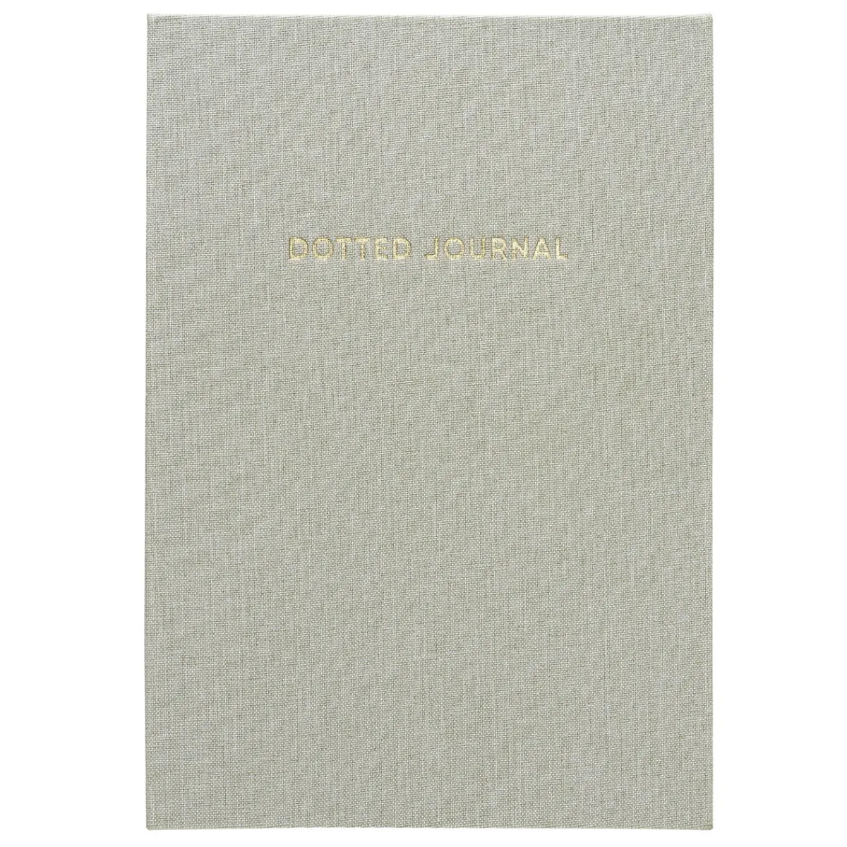 Panduro Hobby Dotted Journal A5 (148×210 mm) med tygomslag och öppen rygg, 80 prickiga ark, 100 g/m²