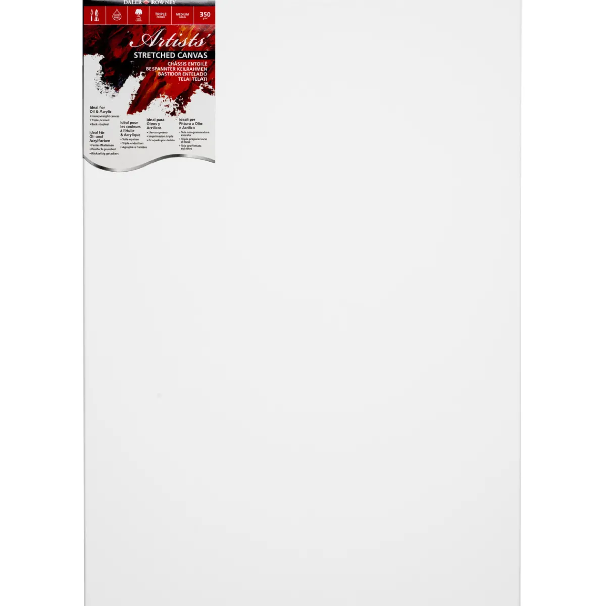 Daler-Rowney DR Artists' Canvas 50x70 | Uppspänd Målarduk / Bomull