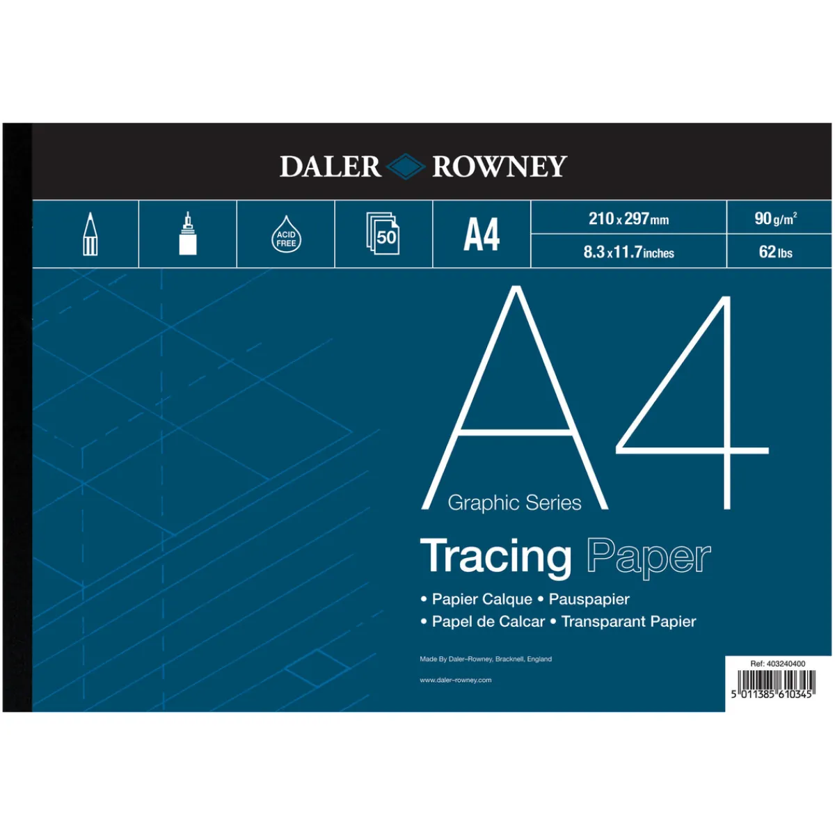 Daler-Rowney DR Tracing Paper A4