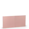 Rössler Dubbelkort 5p 157x157 rosa | Kort