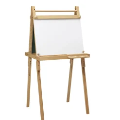 Panduro Hobby Dubbelsidigt staffli, rittavla med whiteboard & griffeltavla, höjd 119–136 cm | Barn Tillbehör