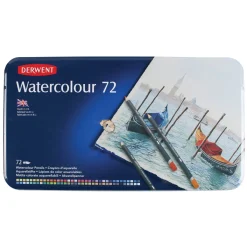 Derwent DW Akvarellpennor set 72 st | Färgpennor