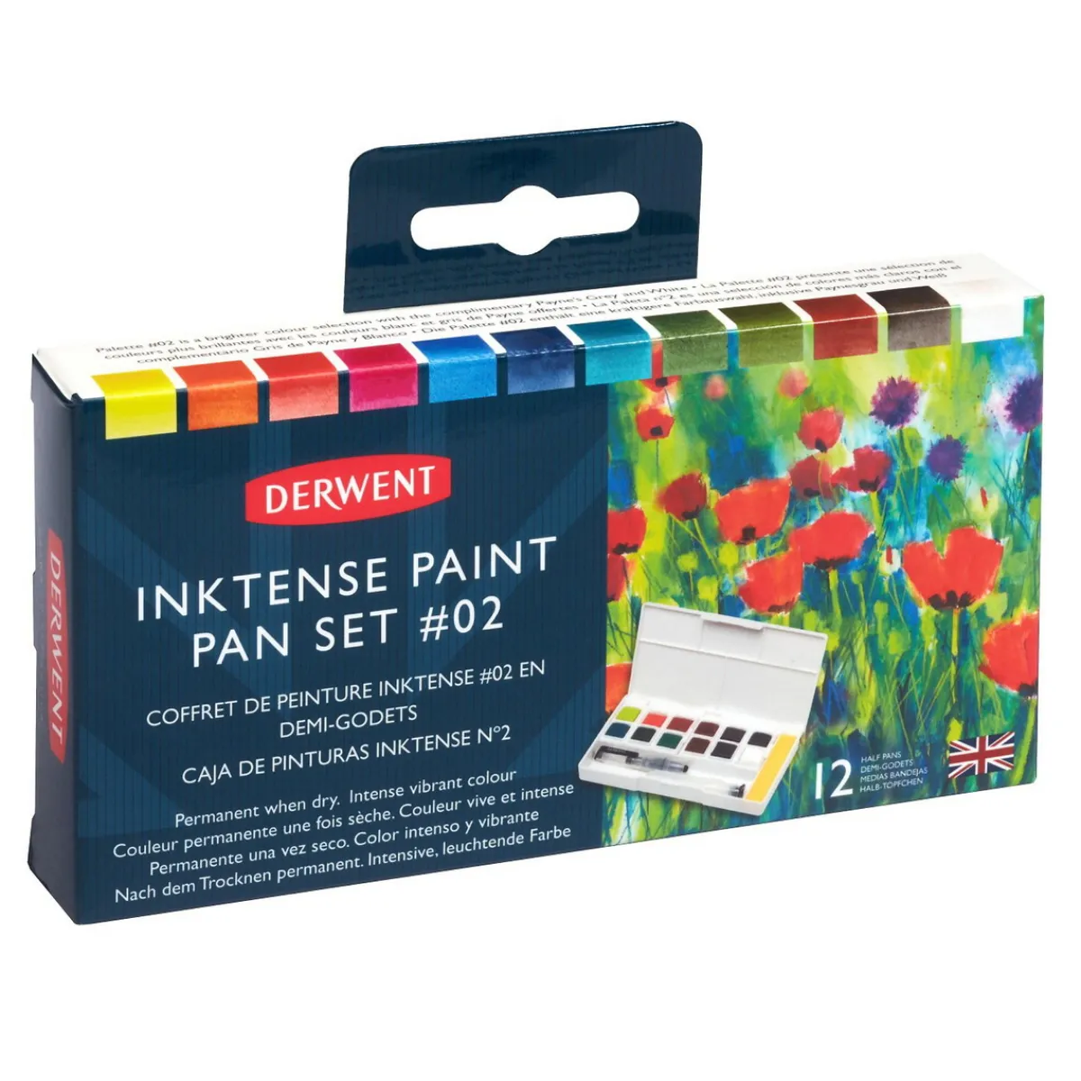 Derwent DW inktense paint pan set #2