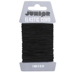 Panduro Hobby Elastisk Tråd 1mm/10m Svart | Barn Elastisk Smyckestråd