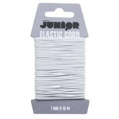 Barn Panduro Hobby Elastisk Tråd 1mm/10m Vit