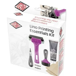 ESSDEE Lino Printing Essentials Kit, kom igång med linoleumtryck & linoleumsnitt | Linoleum- Och Tryckverktyg