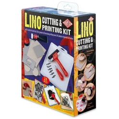 ESSDEE Lino Printing Kit, kit med exakt allt för linoleumtryck & linoleumsnitt! | Linoleum- Och Tryckverktyg