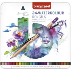 Bruynzeel Expression Aquarel pens 24st | Akvarell- & Vattenfärgspennor