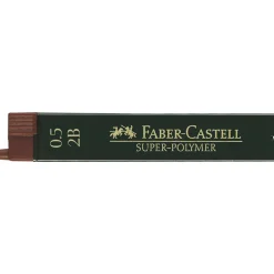 Faber-Castell blyertsstift refill – 0,35 mm H. Innehåller 12 stift.