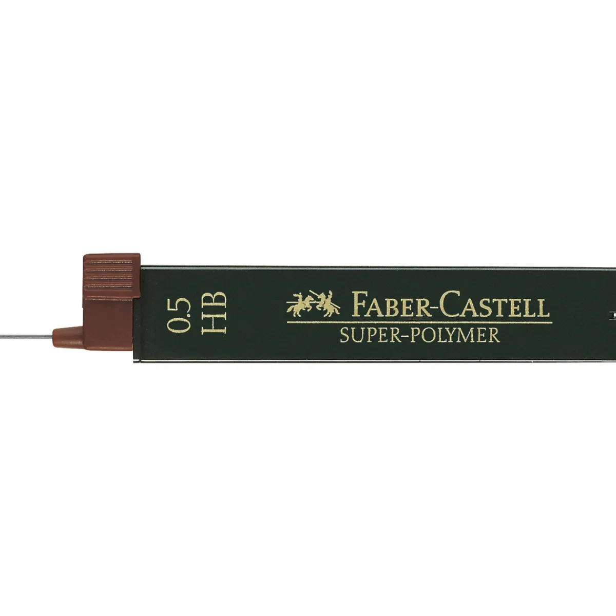 Faber-Castell blyertsstift refill – 0,5 mm HB. Innehåller 12 stift. | Tillbehör & Refill