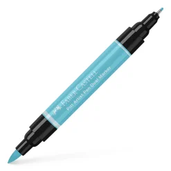 Faber-Castell PITT Artist Pen Dual Marker – Light cobalt turquoise 154 | Tuschpennor & Markers