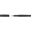Faber-Castell Poly Ball reservoarpenna – svart pennkropp med blått bläck | Kalligrafipennor