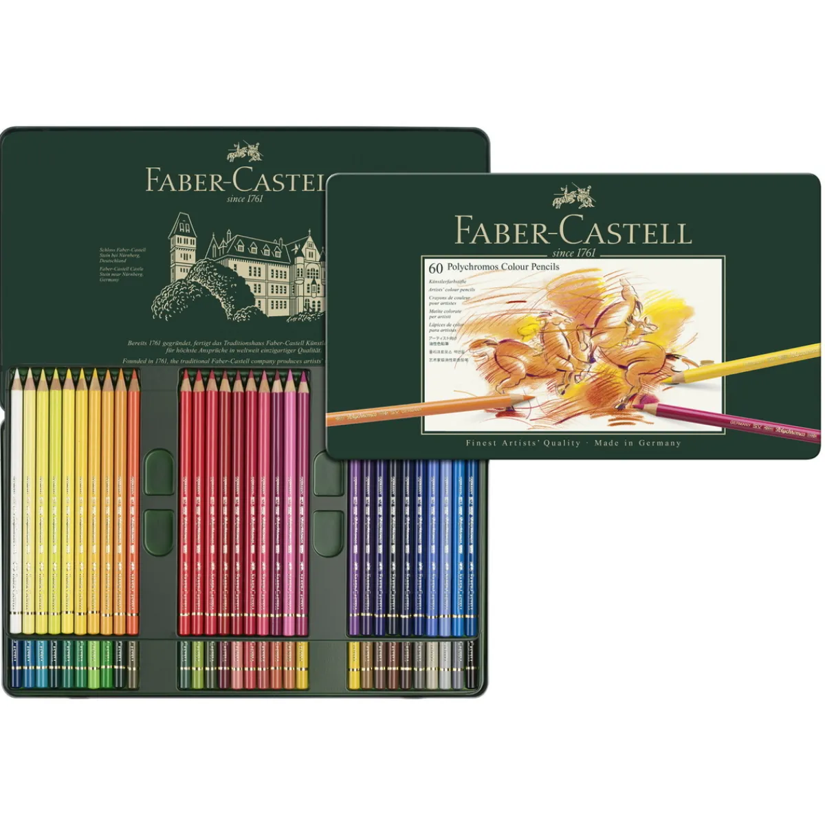 Faber-Castell Faber Castell Polychromos 60p