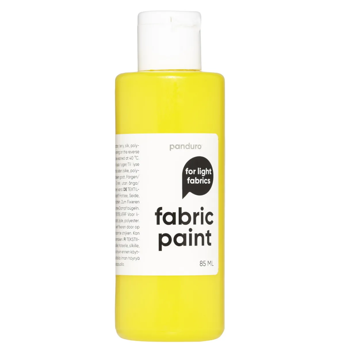 Panduro Fabric Paint Fabric Paint 85 ml – blandgul textilfärg för ljust tyg