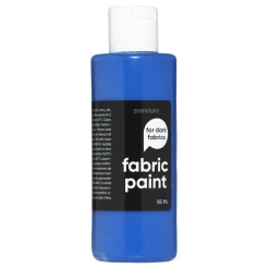 Panduro Fabric Paint Fabric Paint 85 ml – blå täckande textilfärg för mörkt tyg