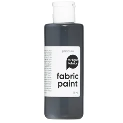 Panduro Fabric Paint Fabric Paint 85 ml – grå textilfärg för ljust tyg | Textilfärger