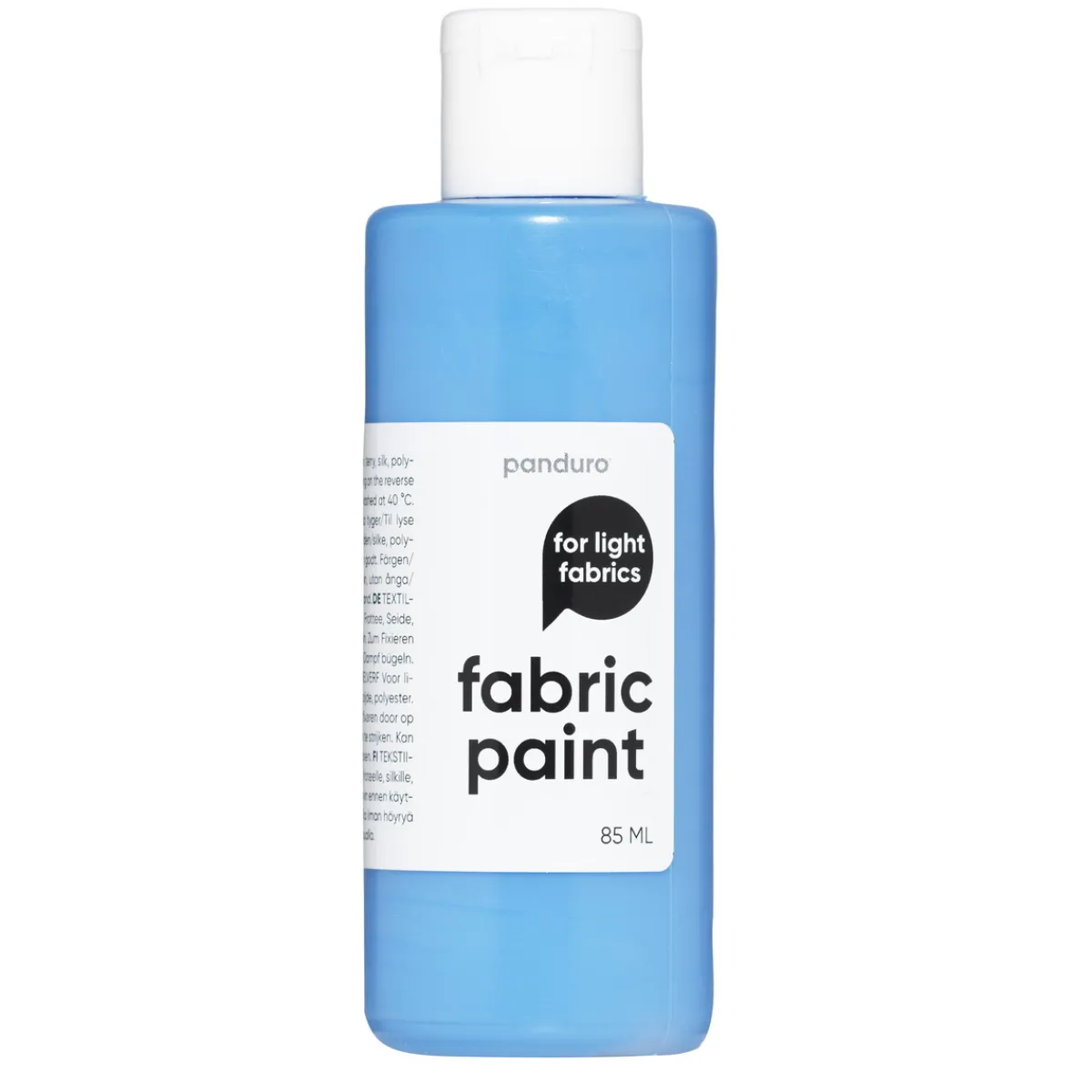 Panduro Fabric Paint Fabric Paint 85 ml – ljusblå textilfärg för ljust tyg