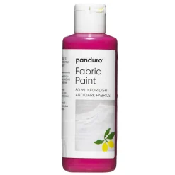 Panduro Fabric Paint Fabric paint 80 ml – rosa textilfärg för både ljust och mörkt tyg | Textilfärger