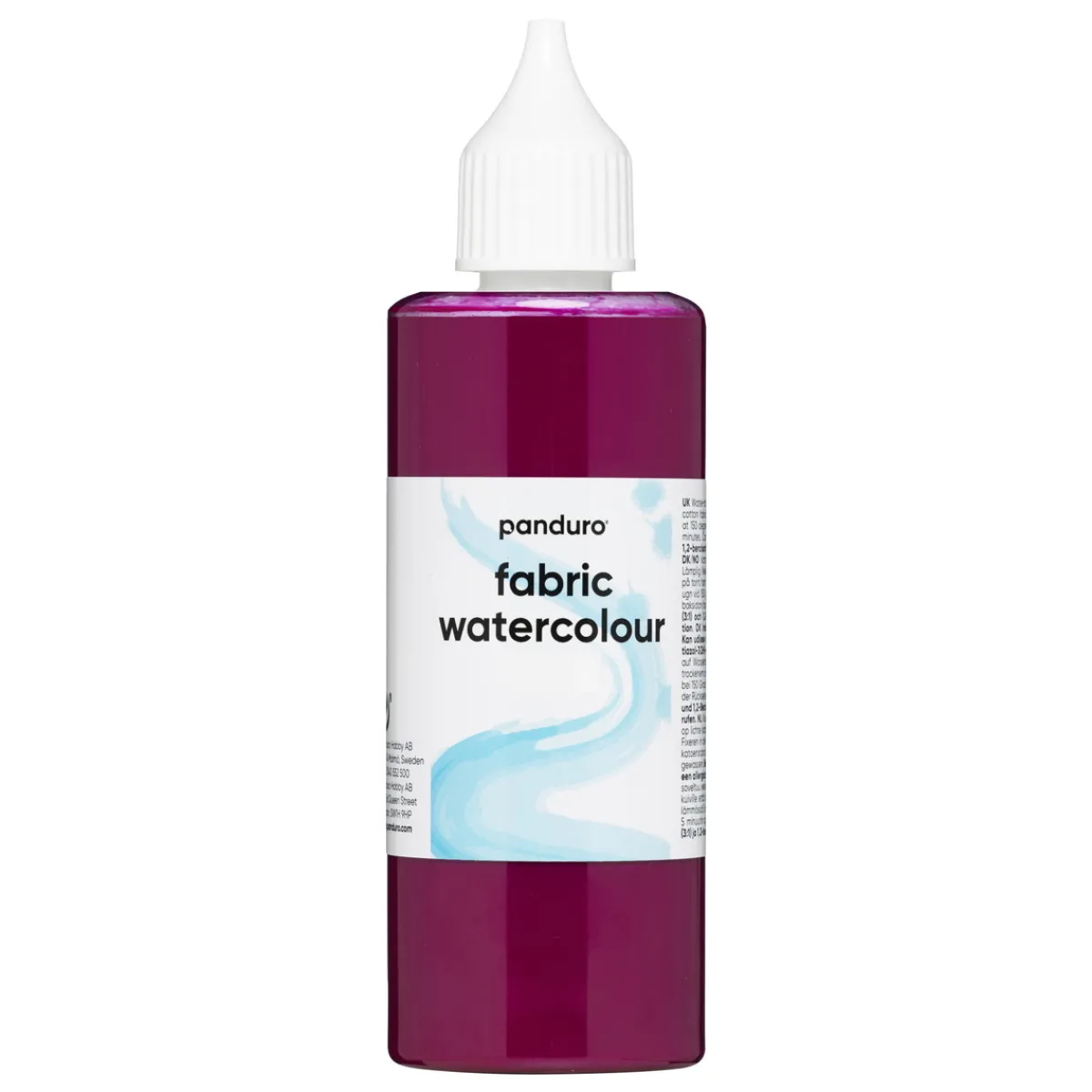 Panduro Hobby Fabric Watercolour 85 ml – rosa textilfärg akvarell | Textilfärger