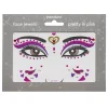 Barn Panduro Hobby Face Jewels Pretty In Pink – stickers & ansiktssmycke för utklädnad och maskerad