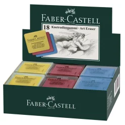 Faber-Castell FC knådgummi assorterade färger– pris per styck