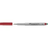 Faber-Castell FC Multimark S non-perm. Röd | Märkpennor & Lackpennor