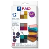 FIMO Effect Sparkle 12×25 gram – Metallic, glitter och skimrande leror | Fimolera