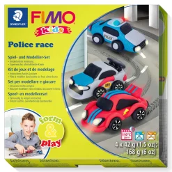 Barn FIMO Kids Form & Play Set – Police Race