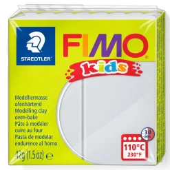 FIMO kids ljusgrå 42 g | Barn Ugnshärdande Lera