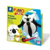 FIMO Kids Model Set Funny Penguin | Barn Ugnshärdande Lera