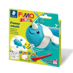 FIMO Kids Model Set Funny Whale | Barn Ugnshärdande Lera