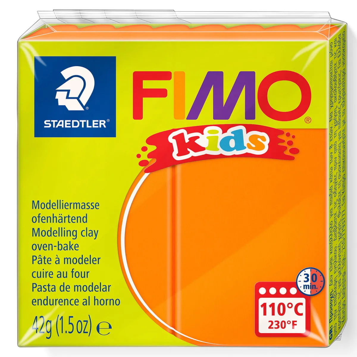 FIMO kids orange 42 g | Barn Ugnshärdande Lera
