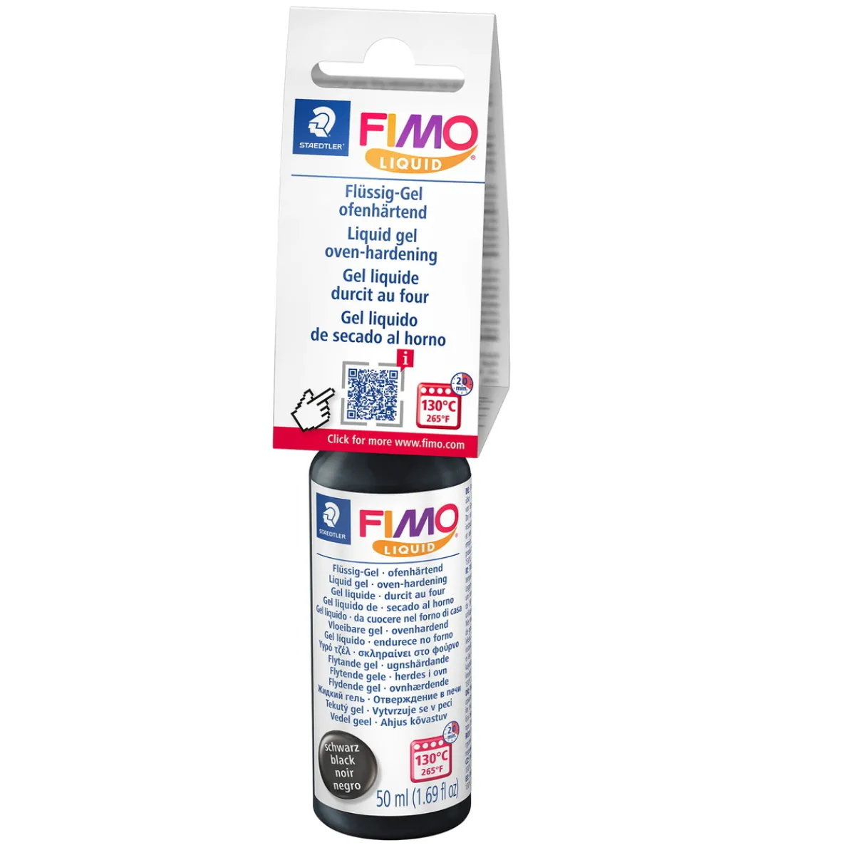 FIMO Liquid 50 ml svart | Övrig Lera
